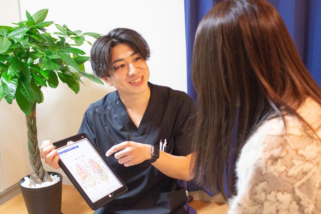 整体施術の説明