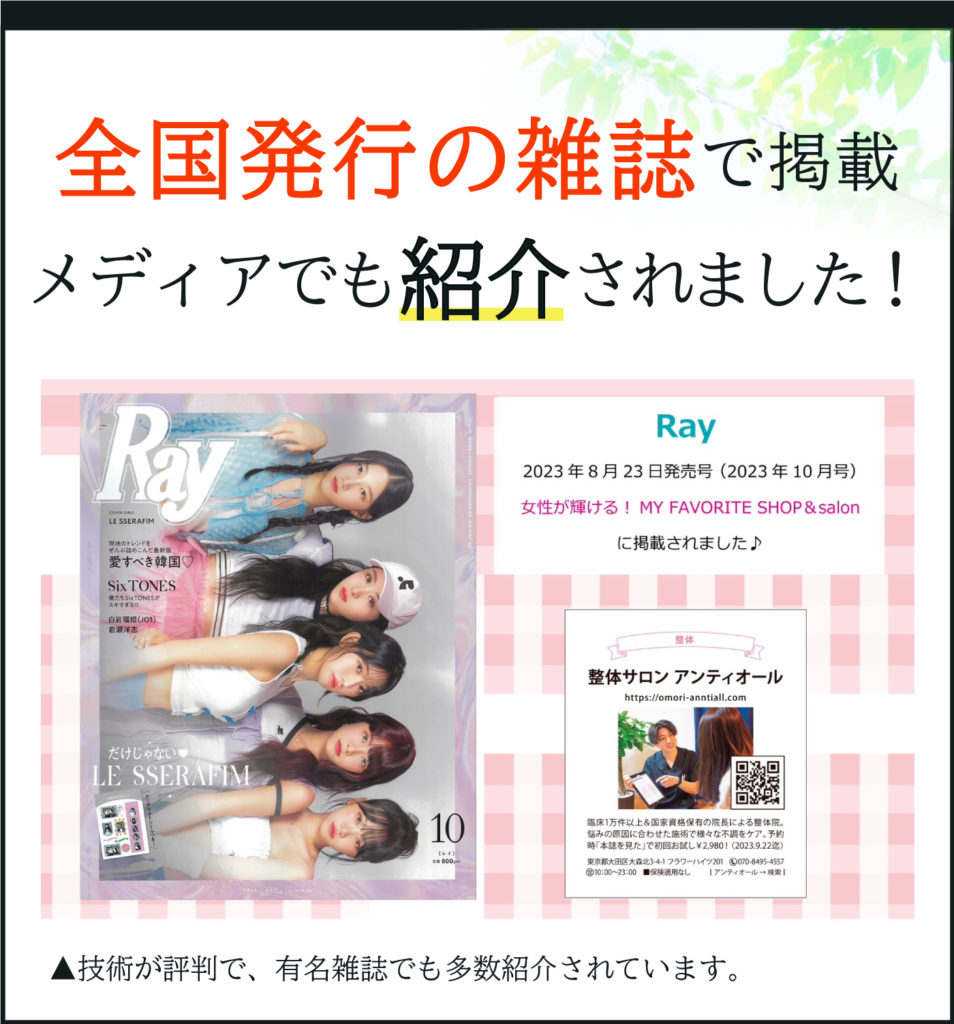 雑誌掲載の実績