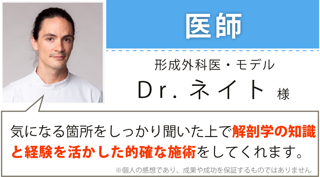 形成外科医 モデル Dr.ネイト様